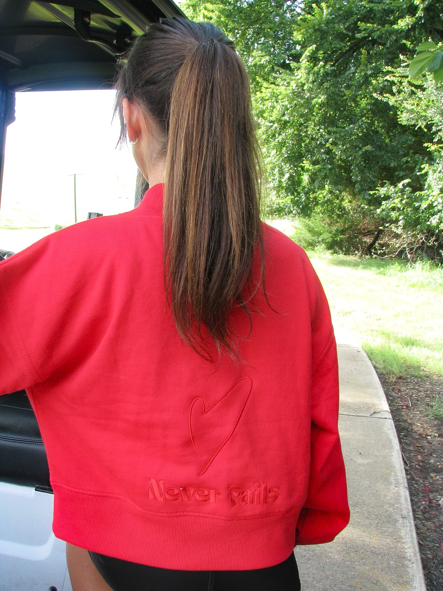 'Never Fails' Mock Neck