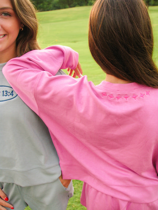 1 Corinthians 13:4 Crew in Pink