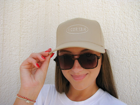 1 Corinthians 13:4 Hat
