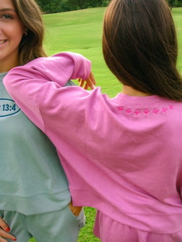 1 Corinthians 13:4 Crew in Pink